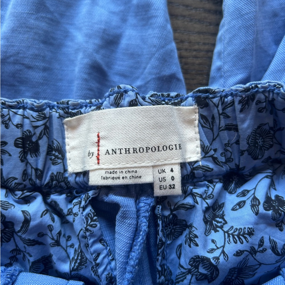 Anthropologie Sky Blue Overalls